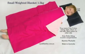 Weighted blanket - small (pink on pink)